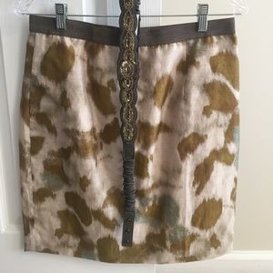 Loft Skirt with Belt--Never Worn